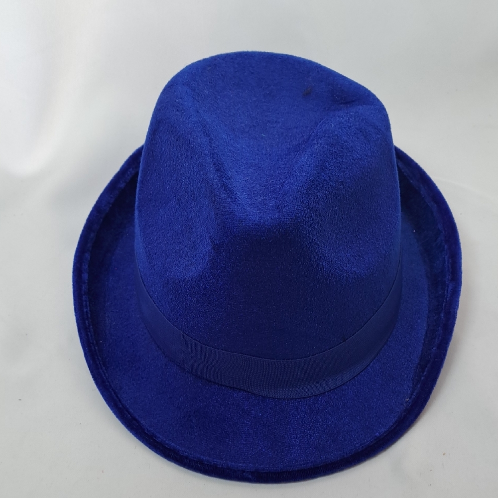 Amscan Deep Blue Fedora Hat